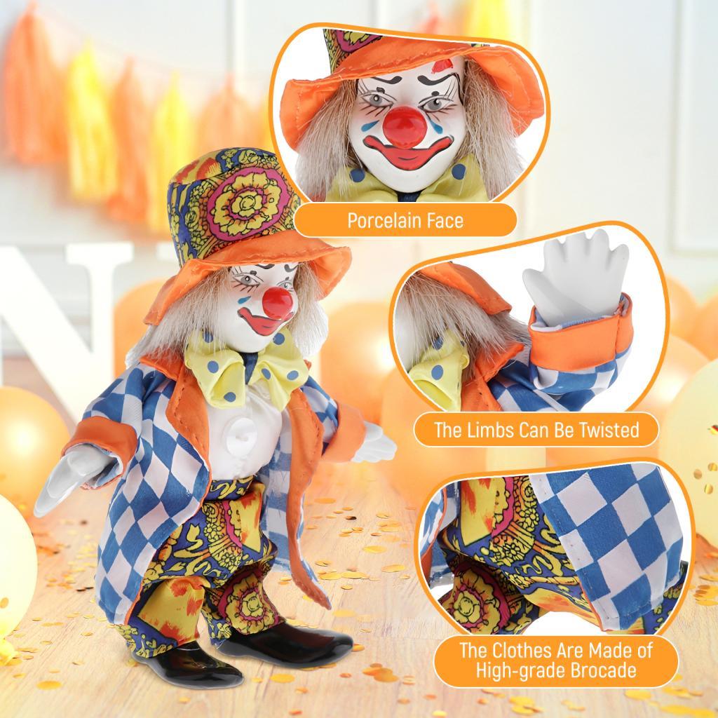 Ceramic Porcelain Jester Clown - Vintage Collectible Porcelain Dolls reseña y precio