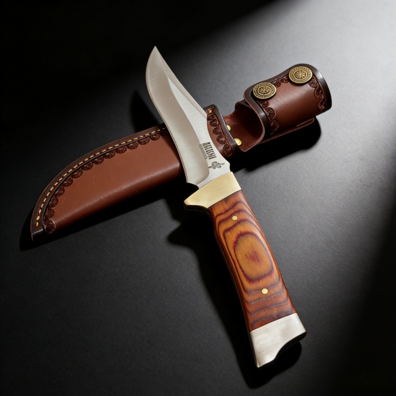 Vintage Straight Blade Knife w - Vintage Collectible Knife reseña y precio