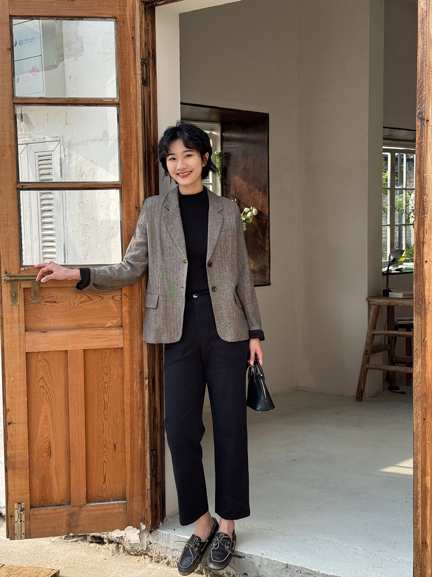 Gray Casual Cotton Linen Suit  - Collectible Vintage Matches reseña y precio