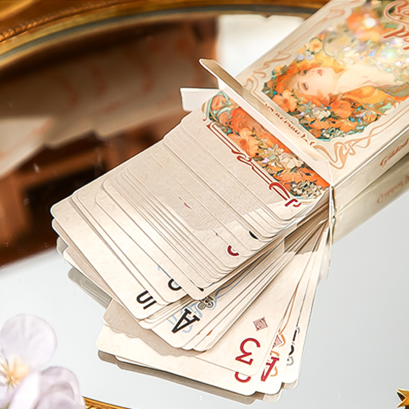 Mr.Paper 55pcs Gilded Flower D - Vintage Collectible Playing Cards reseña y precio