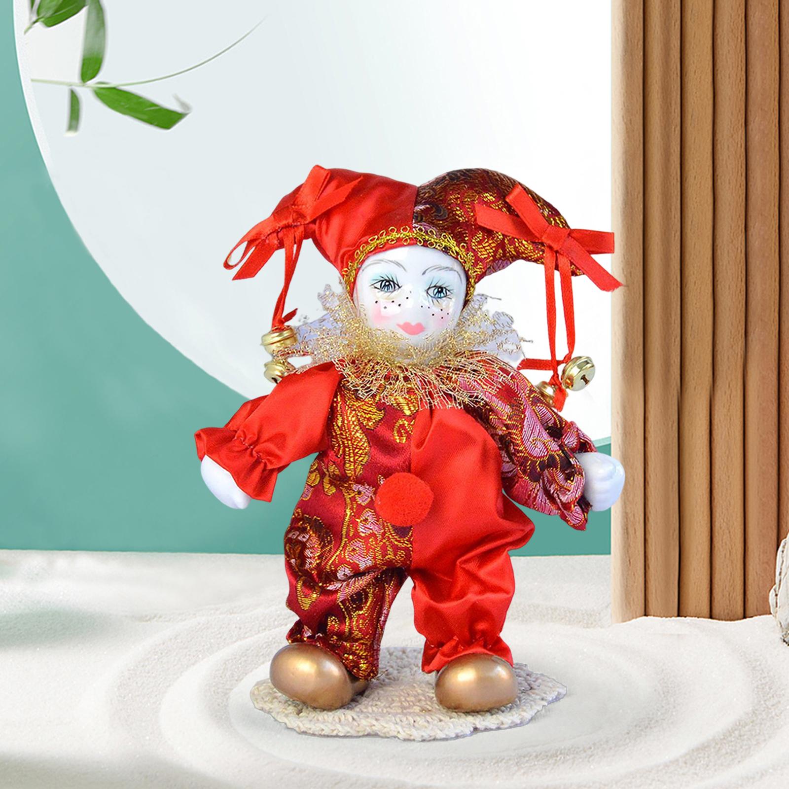 Vintage Harlequin Doll Antique - Vintage Collectible Porcelain Dolls reseña y precio