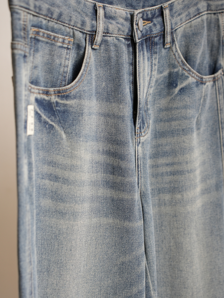 Men's Cotton Denim Jeans Loose - Vintage Collectible Knife reseña y precio