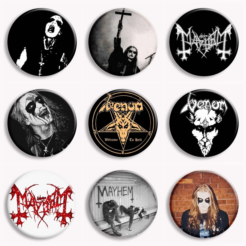 Rock Mayhem Band Soft Button P - Vintage Collectible Jewelry reseña y precio