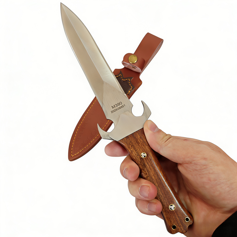 Vintage Fixed Blade Knife with - Vintage Collectible Knife reseña y precio