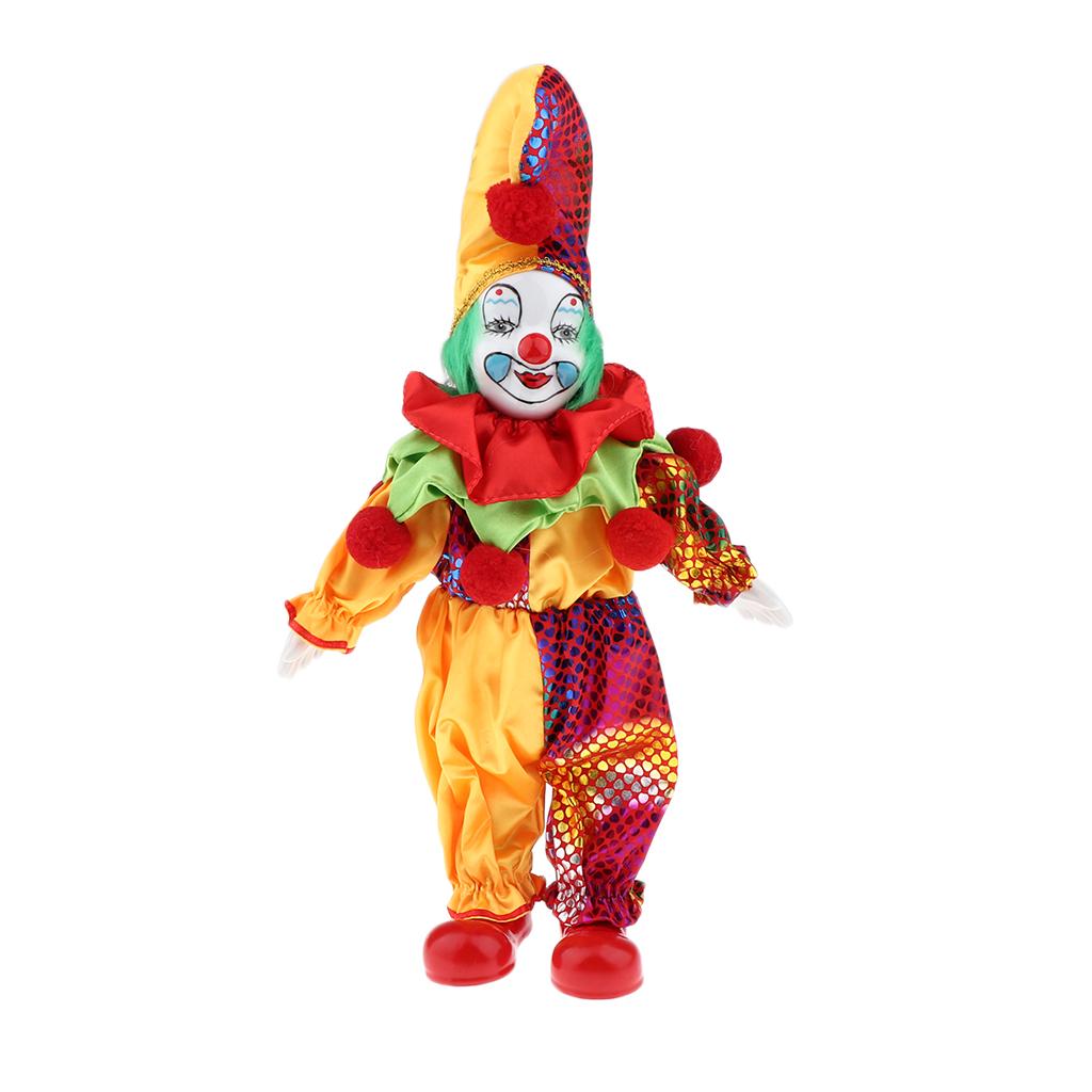 Antique Ceramic Clown Dolls Vi - Vintage Collectible Porcelain Dolls reseña y precio