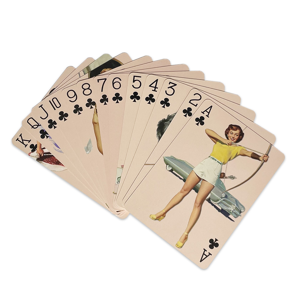 Beautiful Cute Girls Collectio - Vintage Collectible Playing Cards reseña y precio