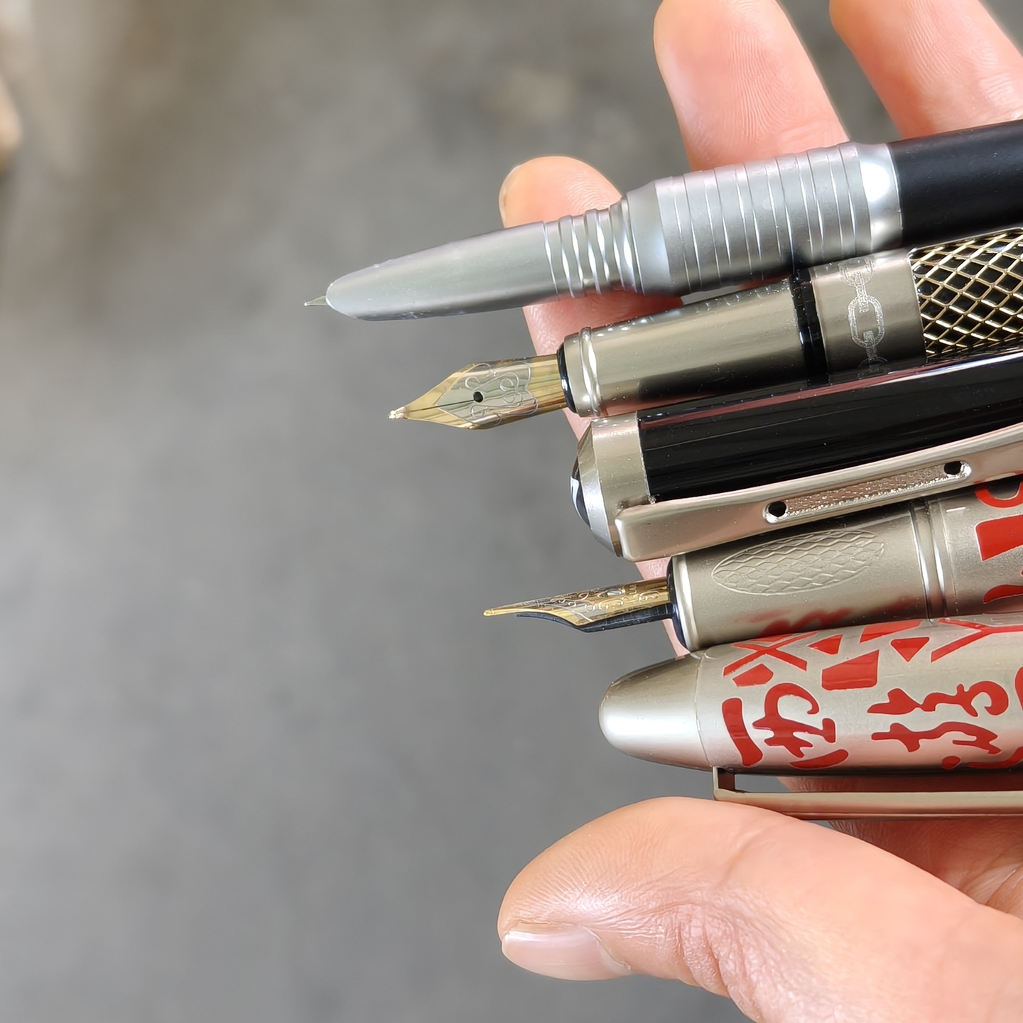 3pens Old Vintage Rare  Founta - Vintage Collectible Pens reseña y precio