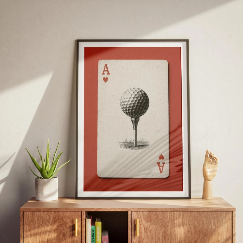 Vintage Golf Playing Cards Pos - Vintage Collectible Playing Cards reseña y precio