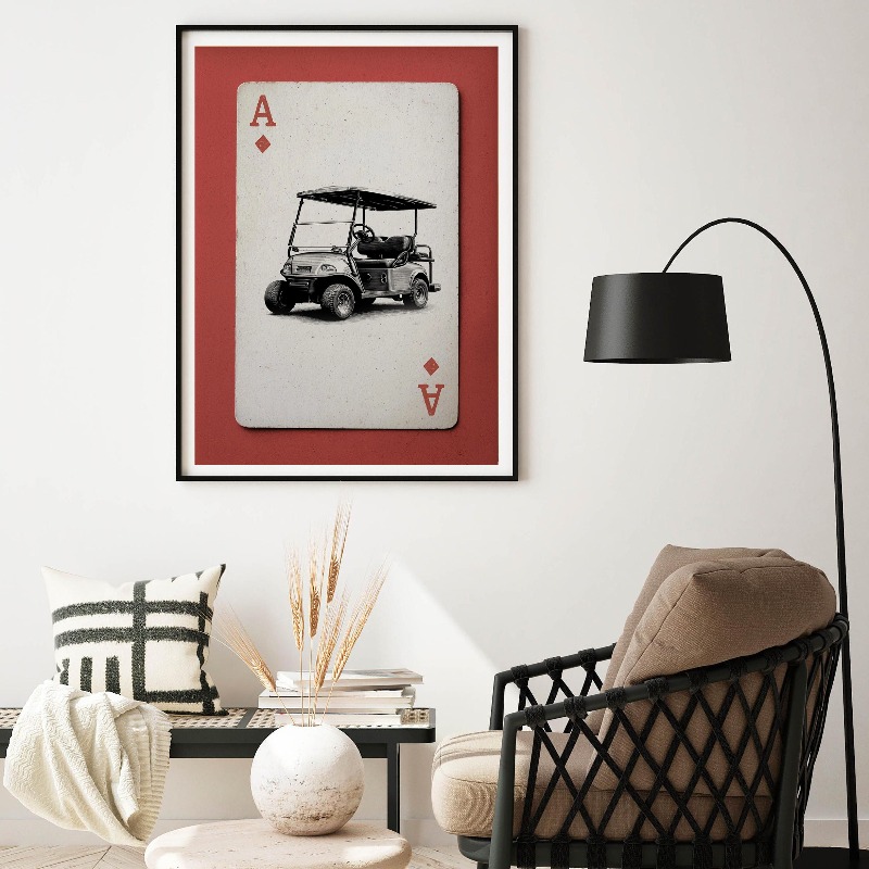 Vintage Golf Playing Cards Pos - Vintage Collectible Playing Cards reseña y precio