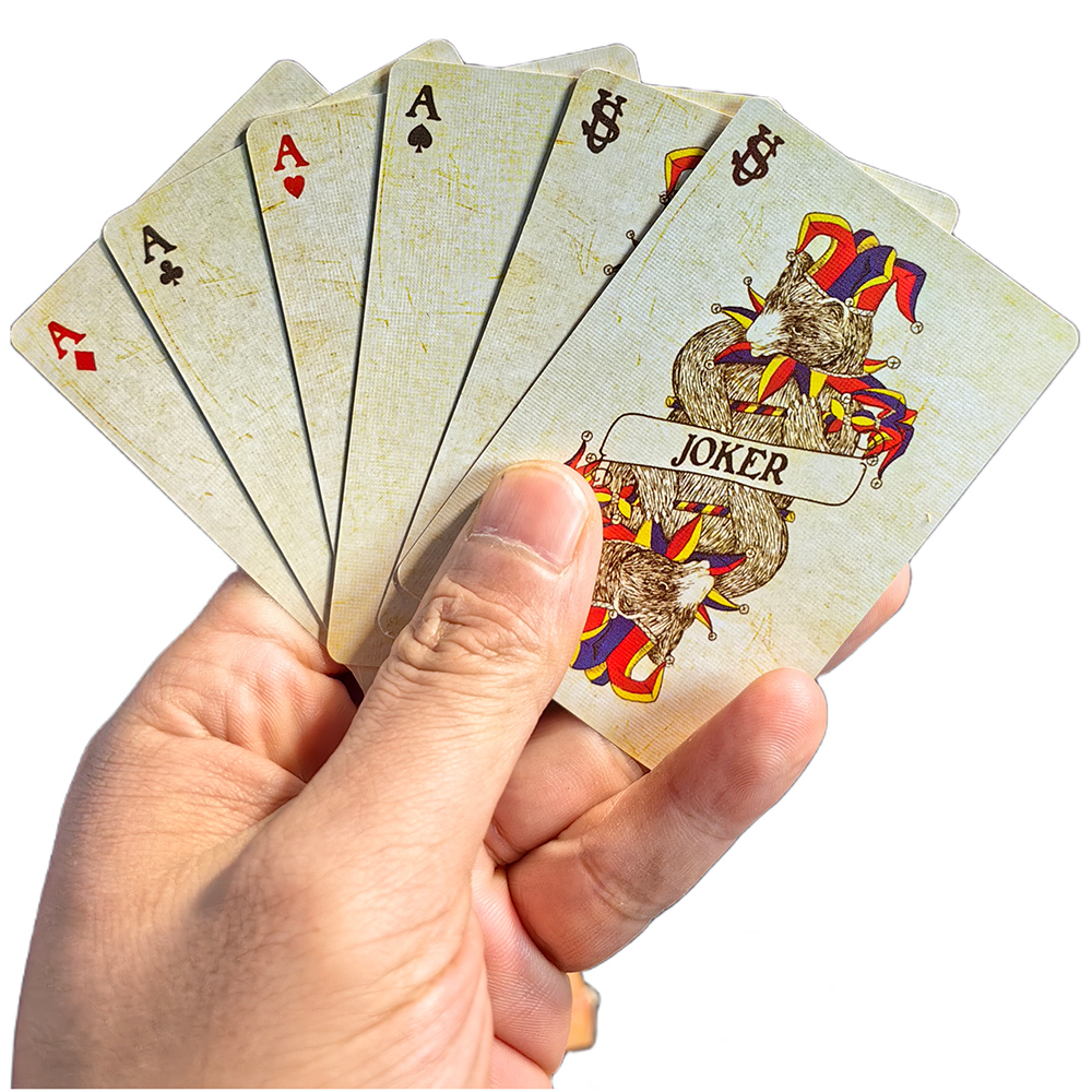 57x72mm Vintage Colourful Bear - Vintage Collectible Playing Cards reseña y precio