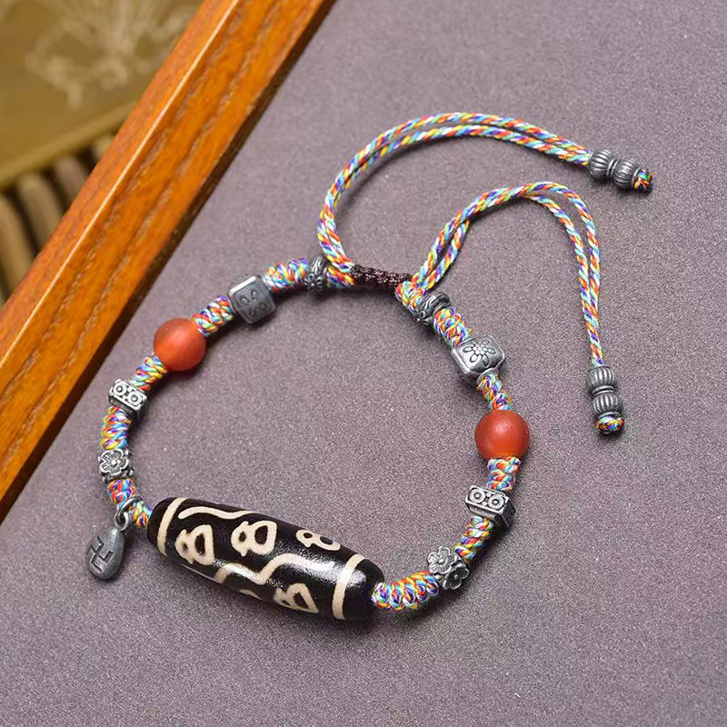Natural Agate Fortune God Bead - Collectible Vintage Matches reseña y precio