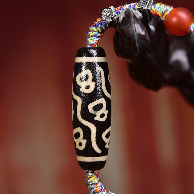 Natural Agate Fortune God Bead - Collectible Vintage Matches reseña y precio