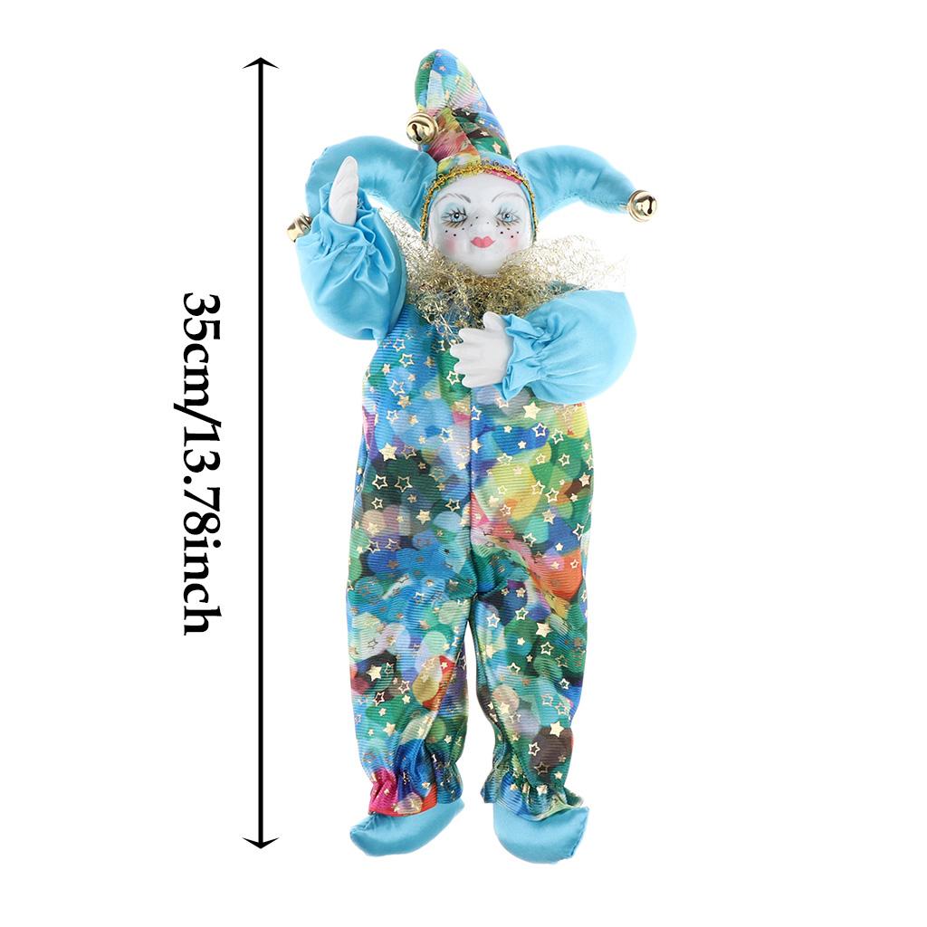 Vintage Cloth Clown Doll Porce - Vintage Collectible Porcelain Dolls reseña y precio