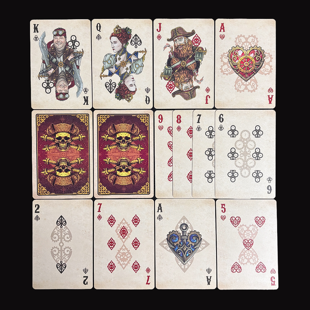 Pirate Series Playing Cards Wa - Vintage Collectible Playing Cards reseña y precio