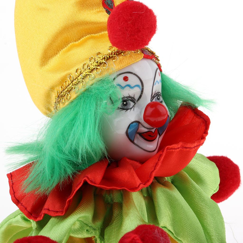 Clown Dolls Porcelain Handcraf - Vintage Collectible Porcelain Dolls reseña y precio