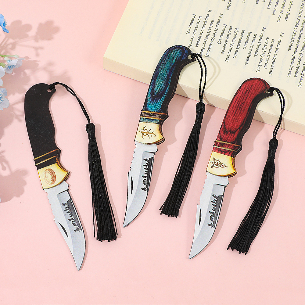 One Rings Knife-shaped Bookmar - Vintage Collectible Knife reseña y precio