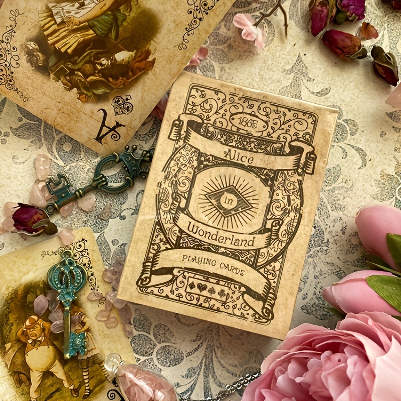 Vintage-Style Playing Cards Fe - Vintage Collectible Playing Cards reseña y precio