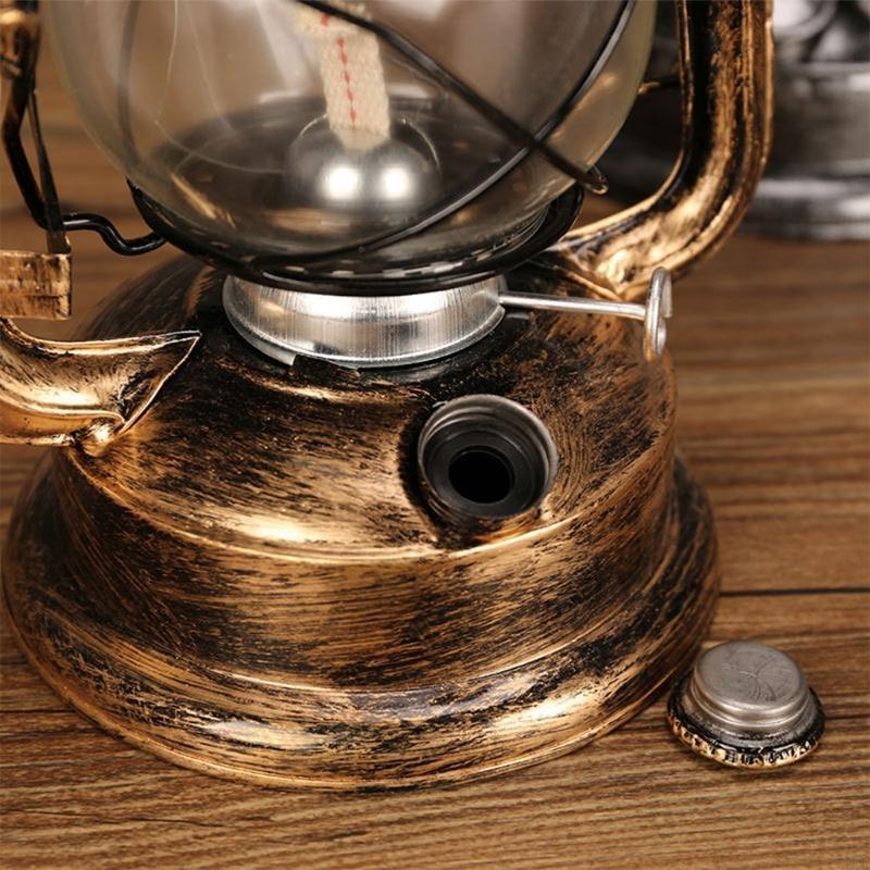 62KD Vintage Metal Oil Lamp Po - Collectible Vintage Matches reseña y precio