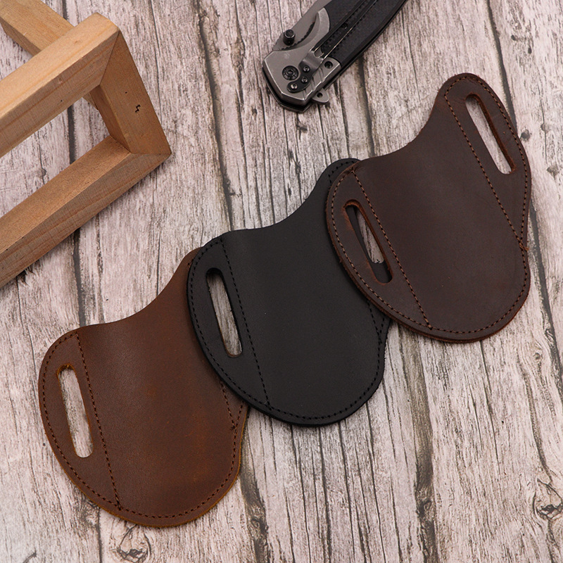 New Leather Case For Folding K - Vintage Collectible Knife reseña y precio
