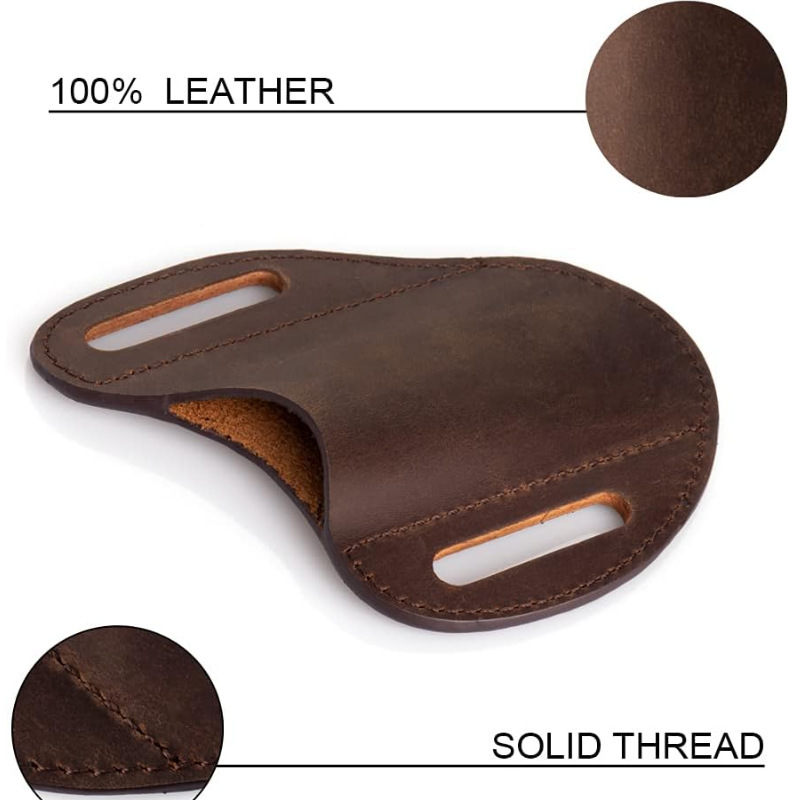 New Leather Case For Folding K - Vintage Collectible Knife reseña y precio