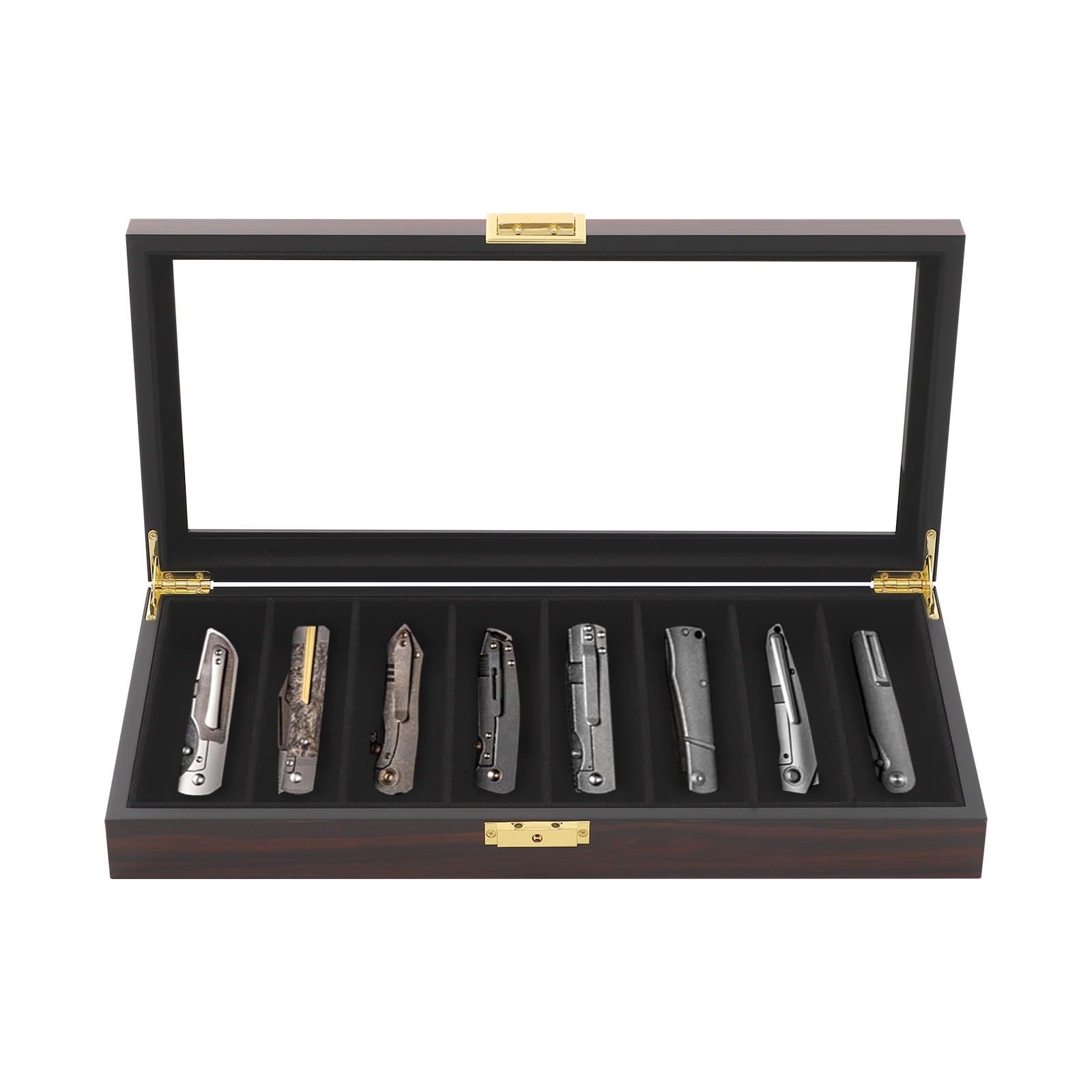 Vintage Ebony Knife Display Ca - Vintage Collectible Knife reseña y precio