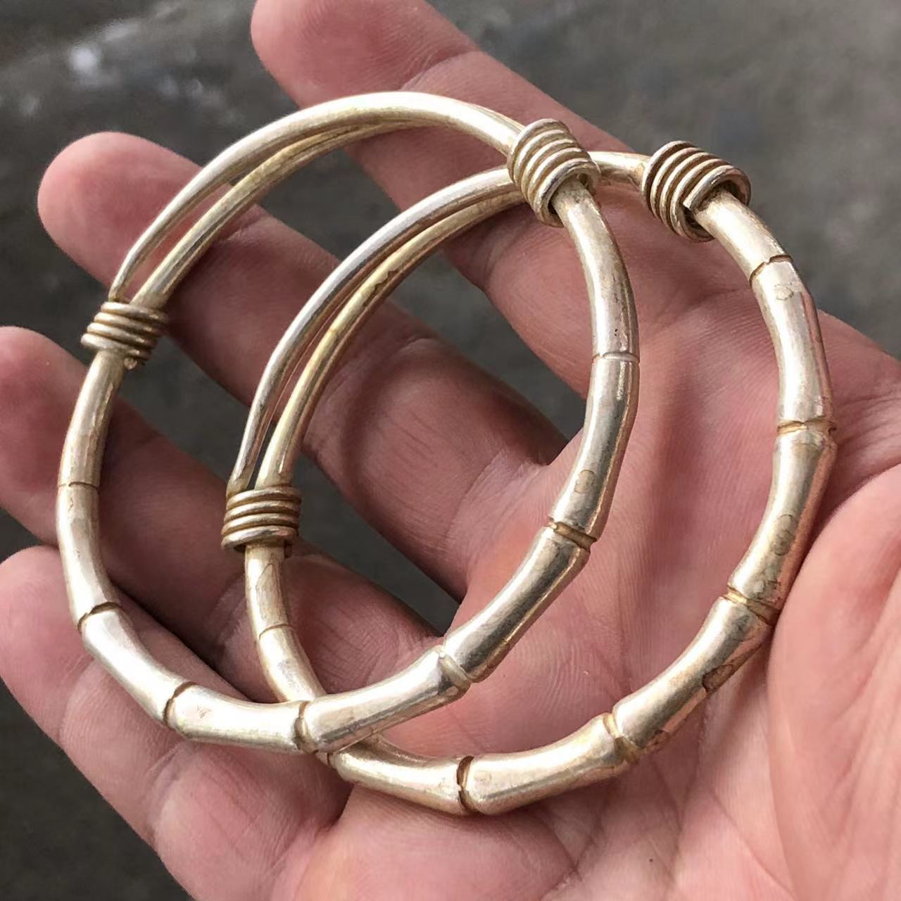 Vintage White Copper Plated Si - Vintage Collectible Jewelry reseña y precio