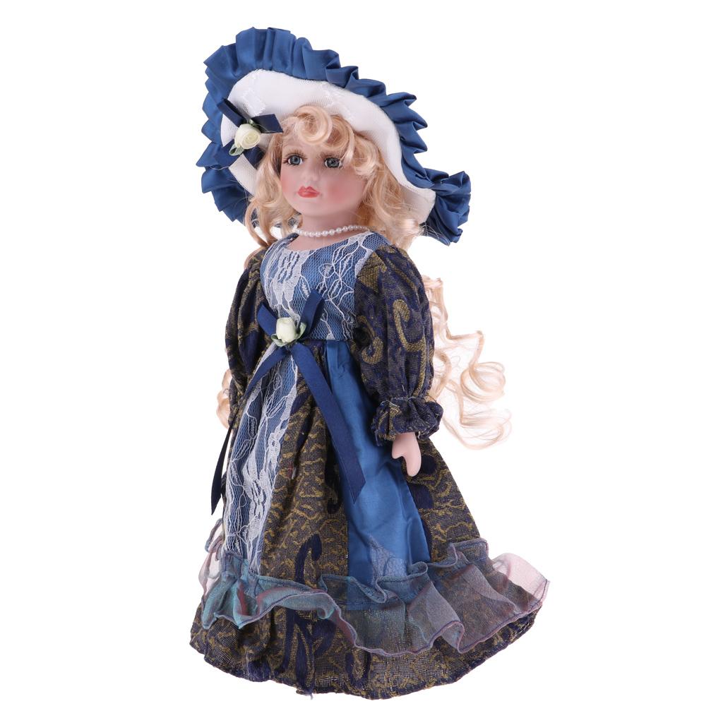 Vintage Porcelain Doll 30cm Co - Vintage Collectible Porcelain Dolls reseña y precio