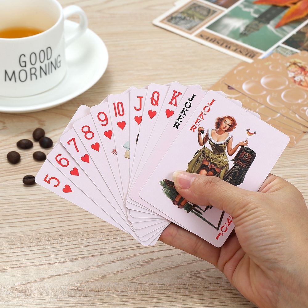 Vintage Sexy Bikini Beauty Pla - Vintage Collectible Playing Cards reseña y precio