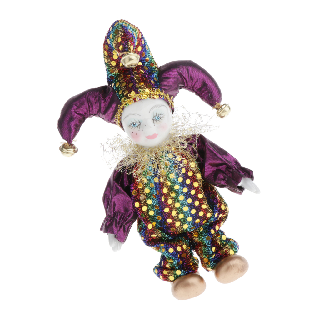 Porcelain Clown Doll Collectib - Vintage Collectible Porcelain Dolls reseña y precio