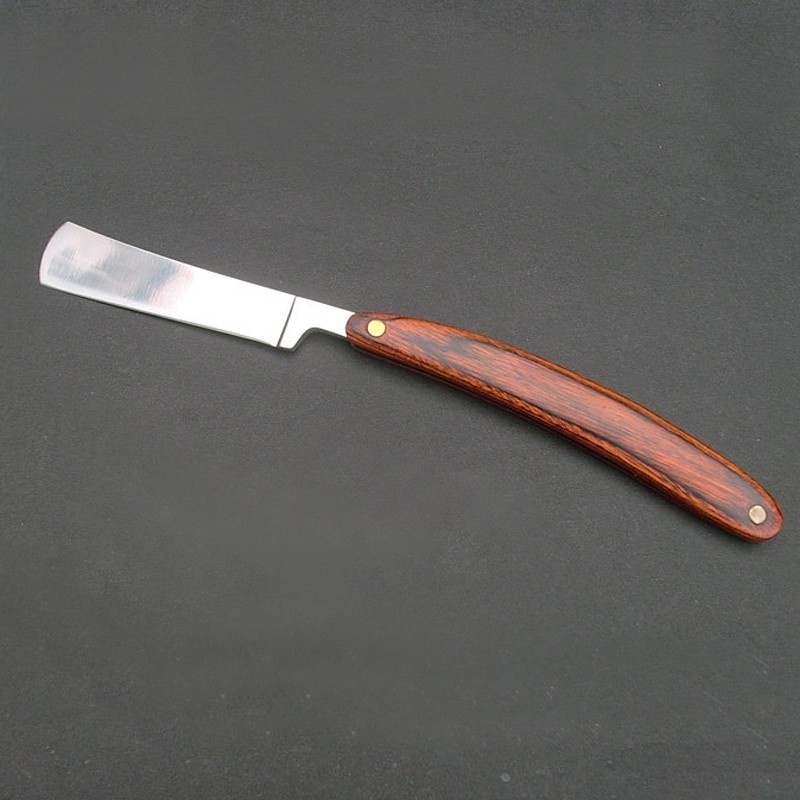 Vintage Wood Handle Straight E - Vintage Collectible Knife reseña y precio