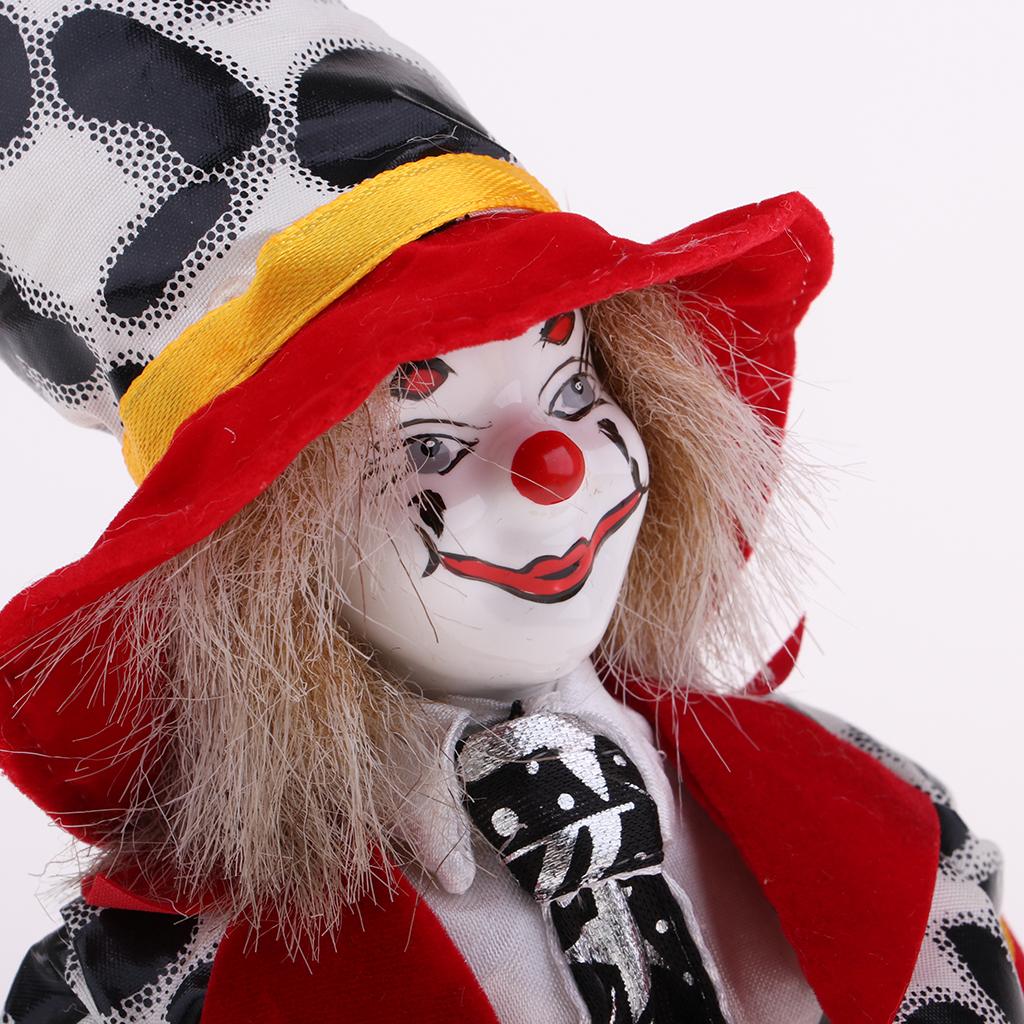 Decorative Porcelain Clown Dol - Vintage Collectible Porcelain Dolls reseña y precio