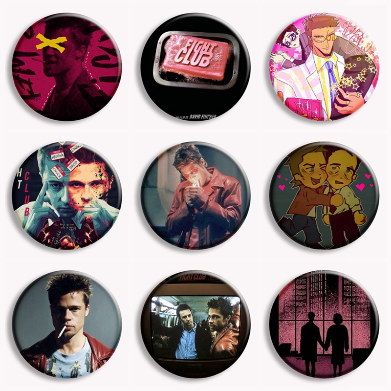 Retro Classic Movie Fight Club - Vintage Collectible Jewelry reseña y precio