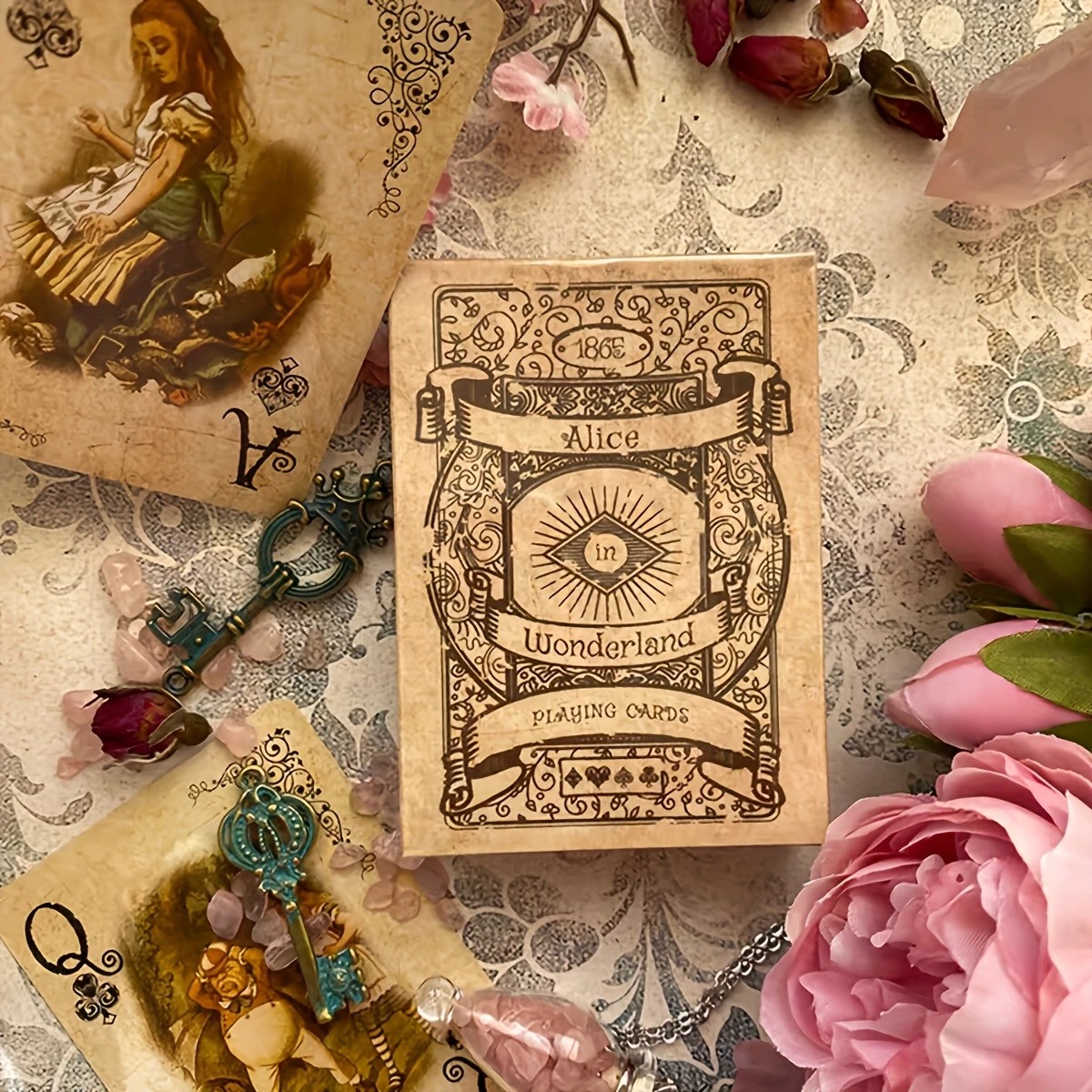 54PCS Alice Vintage Paper Poke - Vintage Collectible Playing Cards reseña y precio