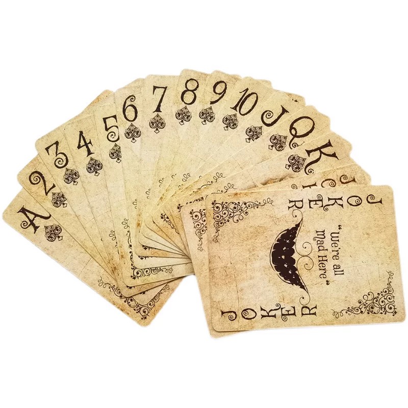54PCS Alice Vintage Paper Poke - Vintage Collectible Playing Cards reseña y precio