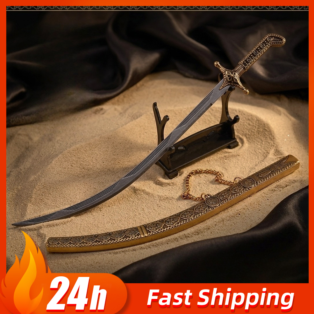 26cm Arabian Curved Sword weap - Vintage Collectible Knife reseña y precio