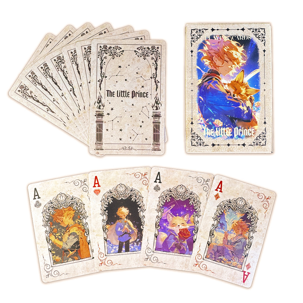55pcs 57*88mm The Little Princ - Vintage Collectible Playing Cards reseña y precio