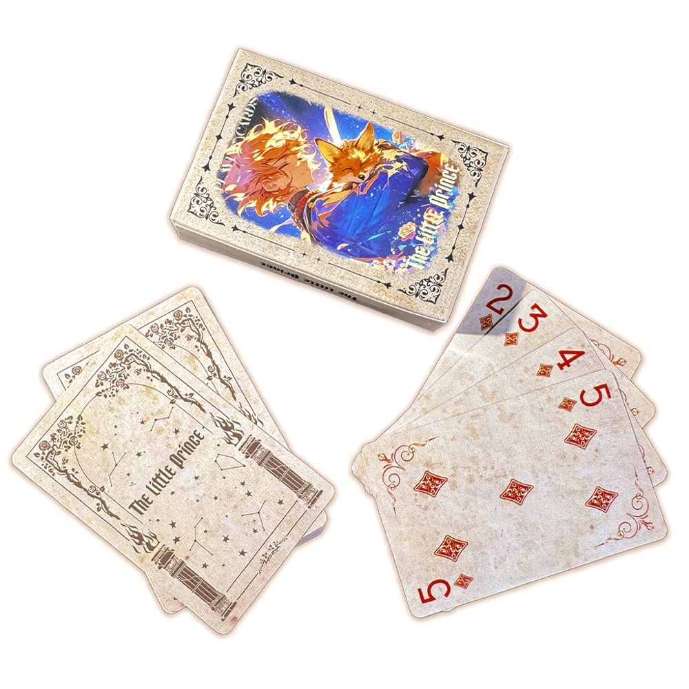 55pcs 57*88mm The Little Princ - Vintage Collectible Playing Cards reseña y precio