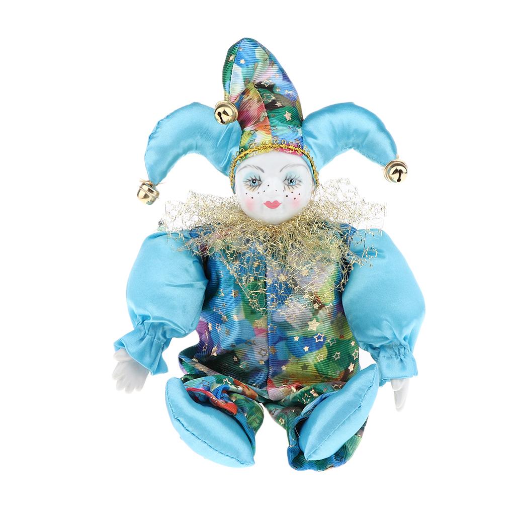 Funny Vintage Clown Doll Porce - Vintage Collectible Porcelain Dolls reseña y precio