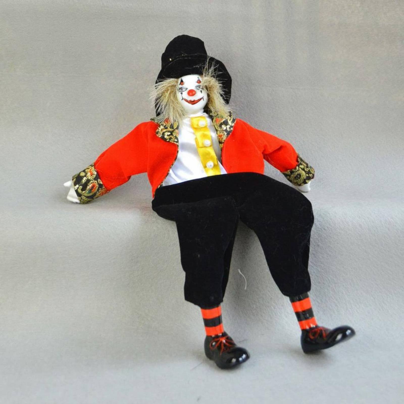 Soft Leg Clown Doll Collectibl - Vintage Collectible Porcelain Dolls reseña y precio