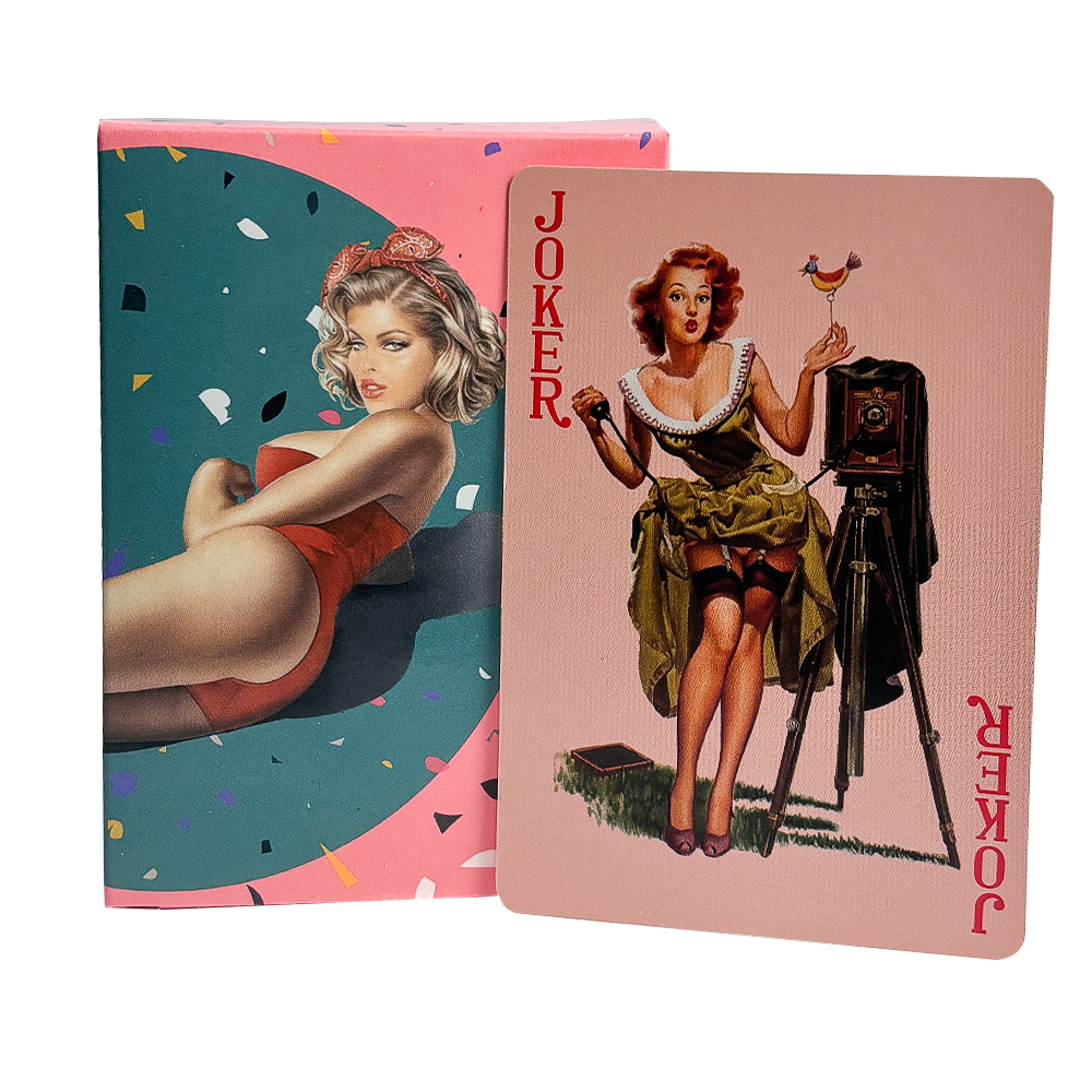 Pin-up Girls Playing Cards Vin - Vintage Collectible Playing Cards reseña y precio