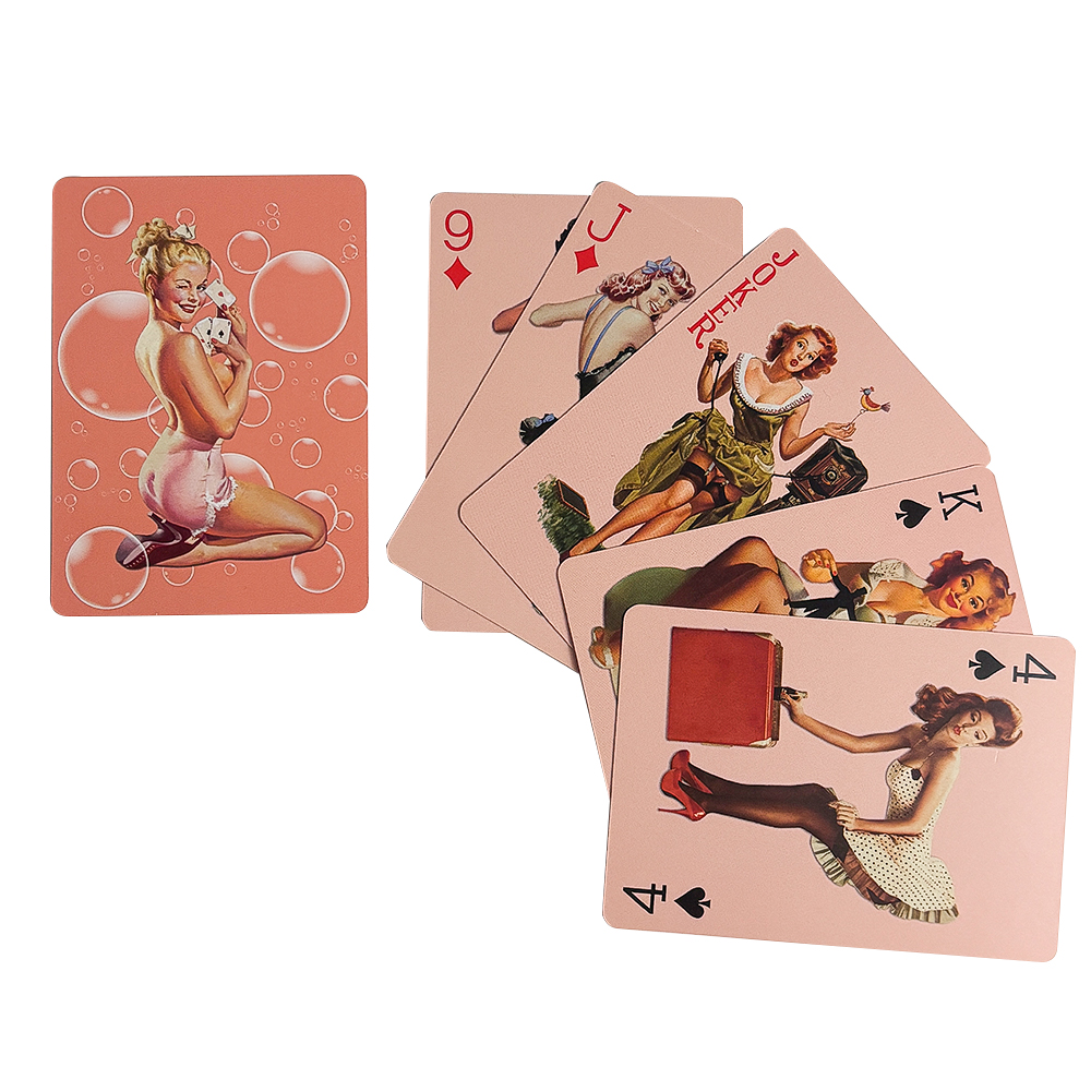Pin-up Girls Playing Cards Vin - Vintage Collectible Playing Cards reseña y precio
