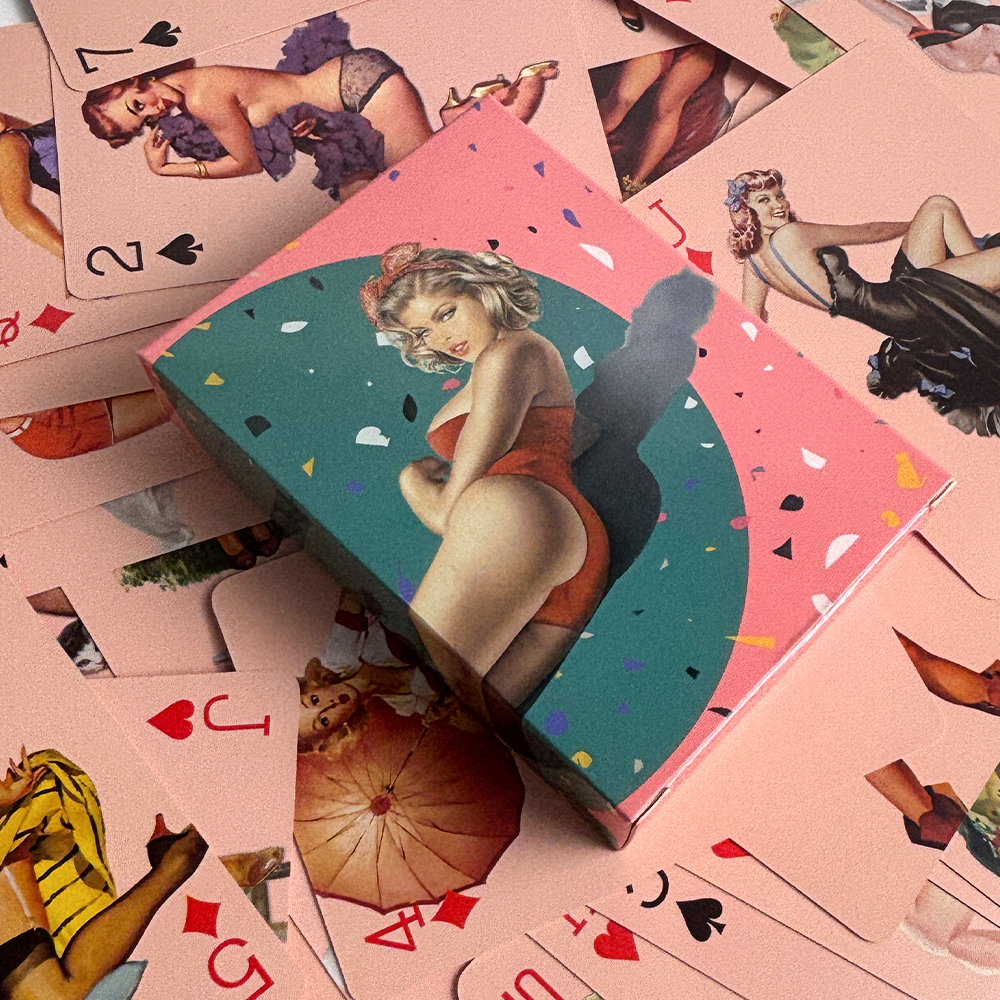 Pin-up Girls Playing Cards Vin - Vintage Collectible Playing Cards reseña y precio